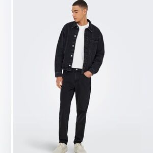 ONLY & SONS Charcoal Shirt Jacket